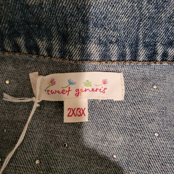 Sweet Genesis Brand Denim Jacket - Picture 3 of 4